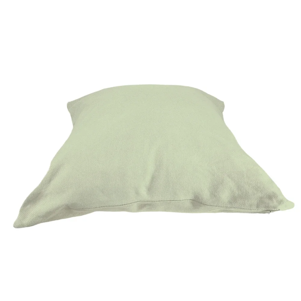 Pottery Barn Pillow‎ Cover & Down Insert 18x18 Beige Canvas 100% Cotton